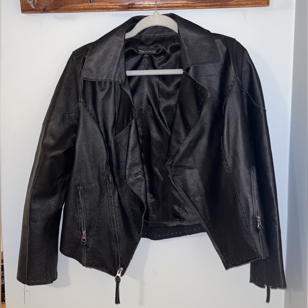 Vintage genuine leather Pamela Dennis Jacket size small